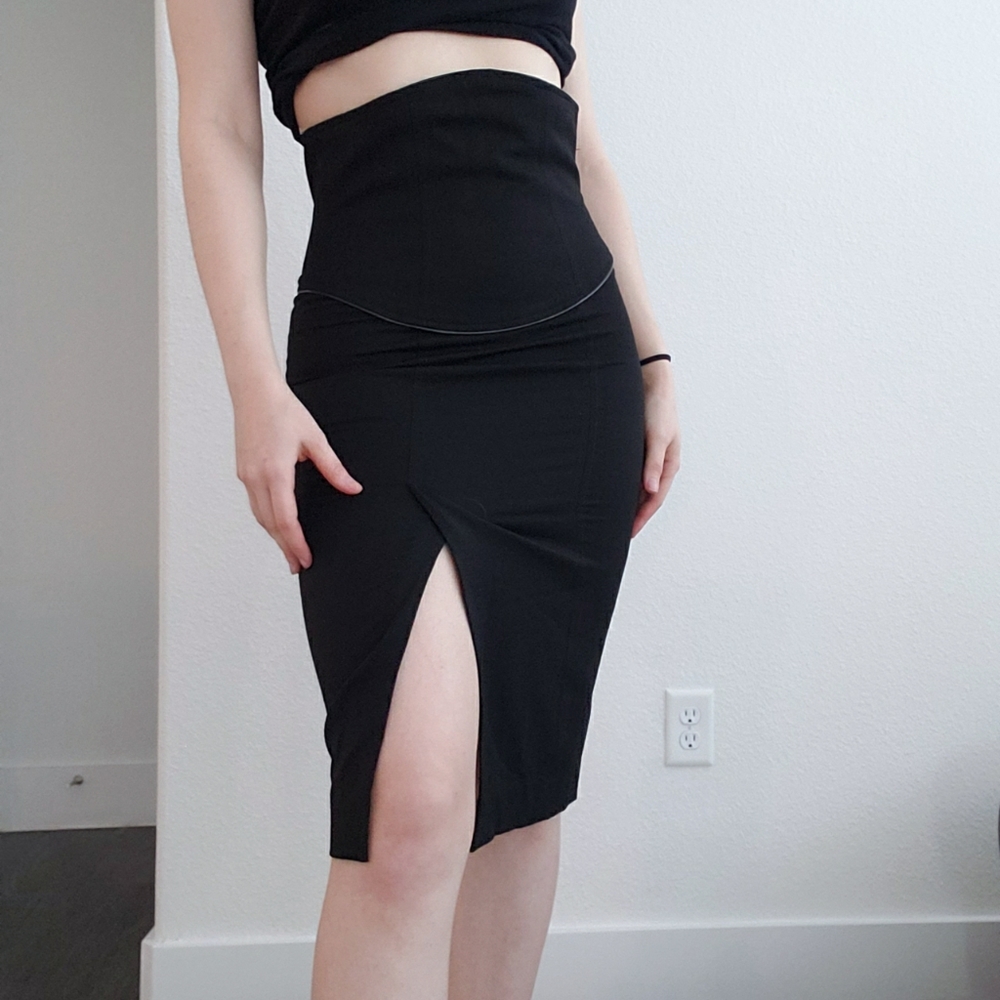Corset pencil skirt